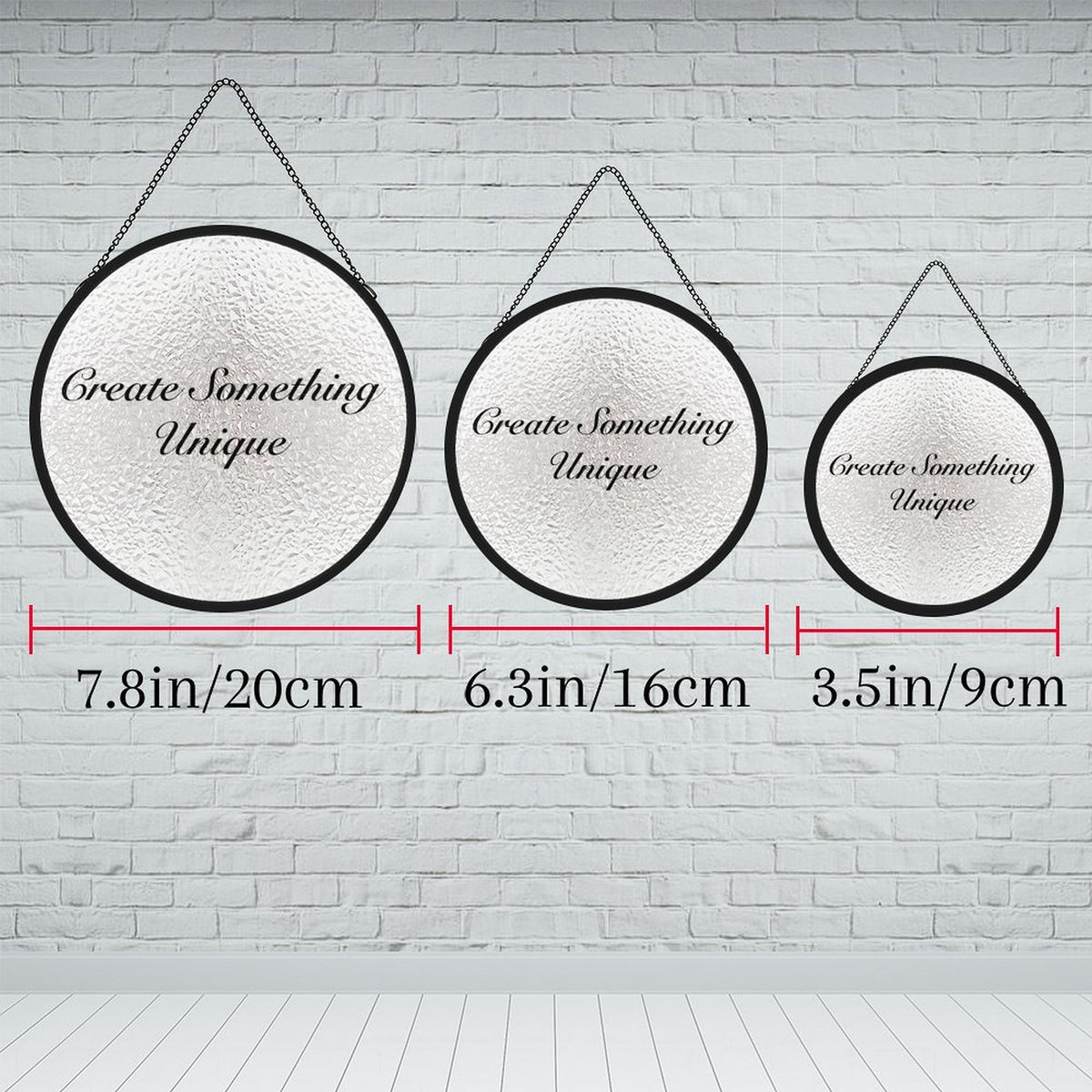 Custom Stained Glass Suncatcher – Personalized Window Hanging Decoration