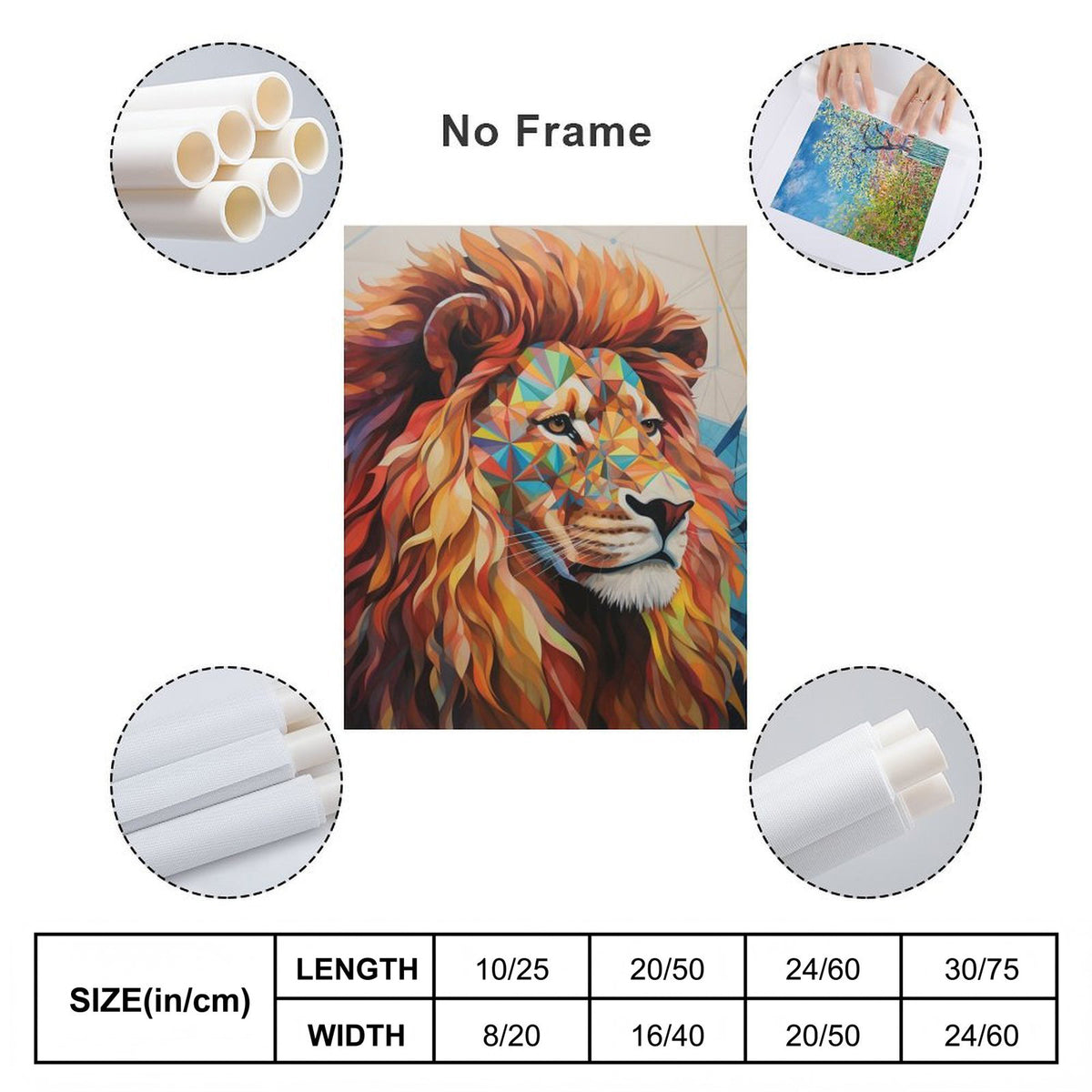 Majestic Lion Canvas Wall Art