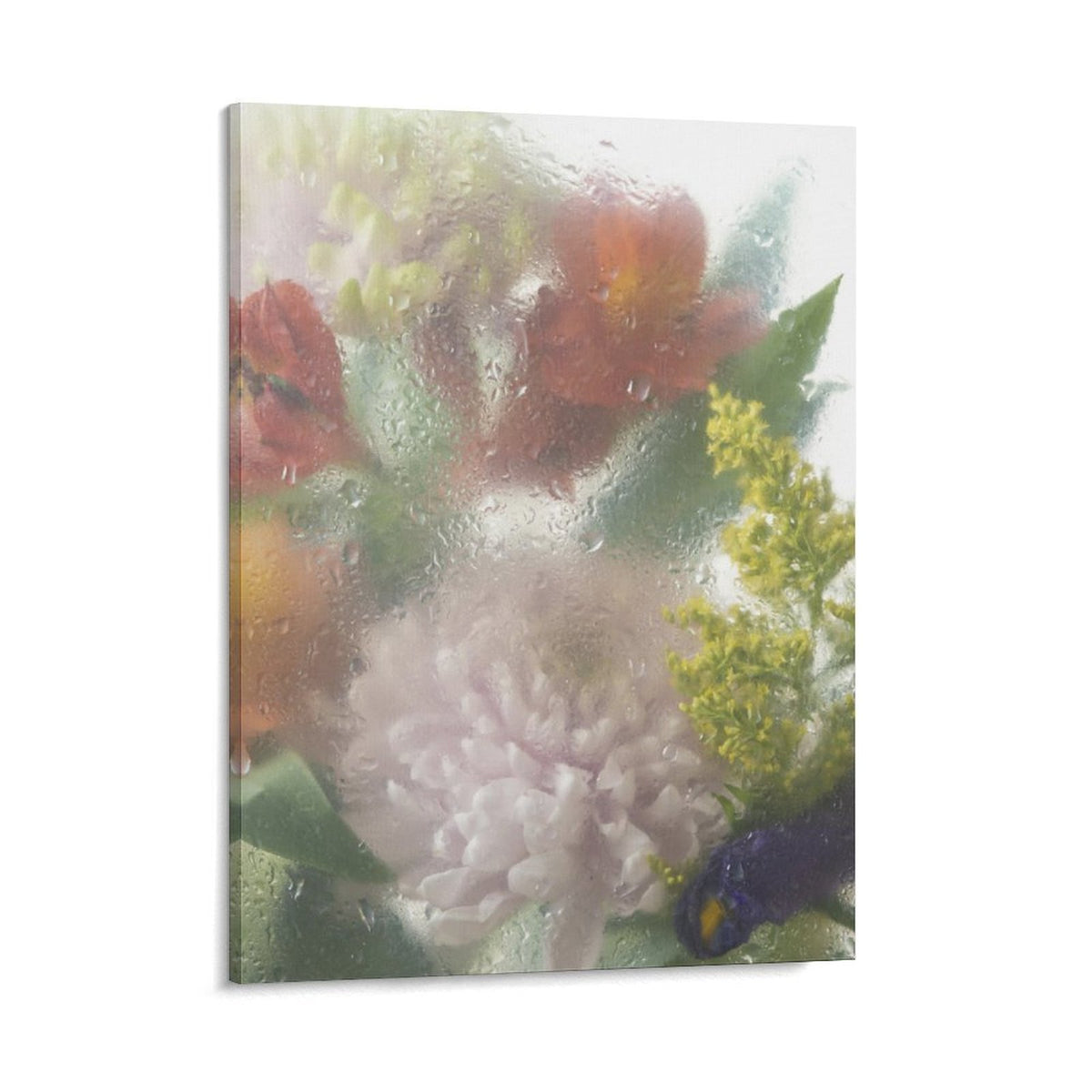 After Rain Floral Shadow Canvas Wall Art - 5