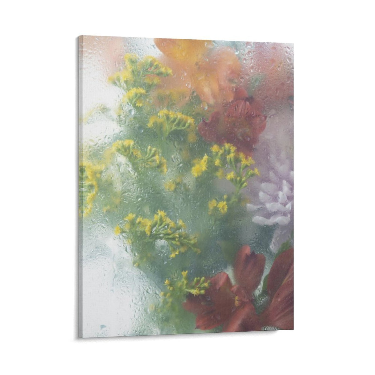 After Rain Floral Shadow Canvas Wall Art - 6