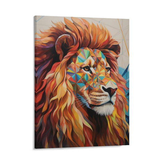 Majestic Lion Canvas Wall Art