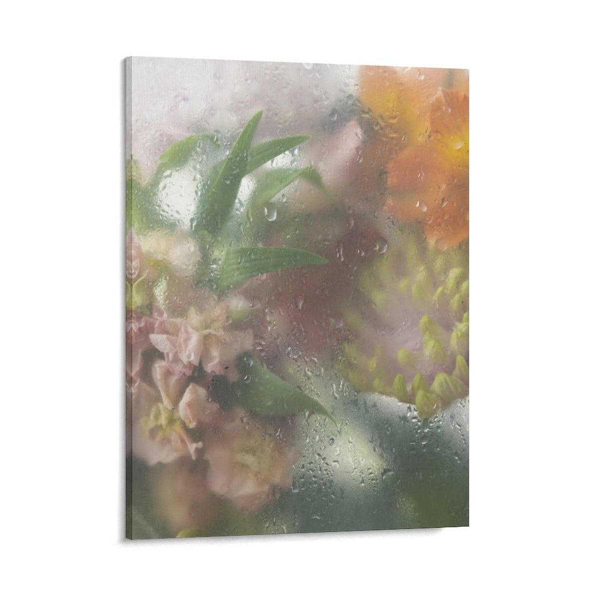 After Rain Floral Shadow Canvas Wall Art - 2