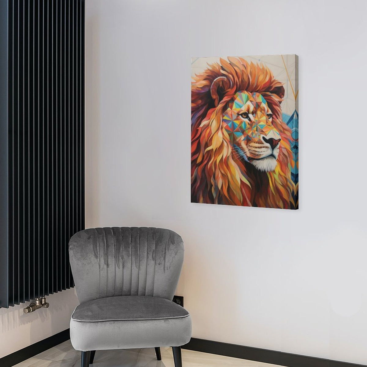Majestic Lion Canvas Wall Art