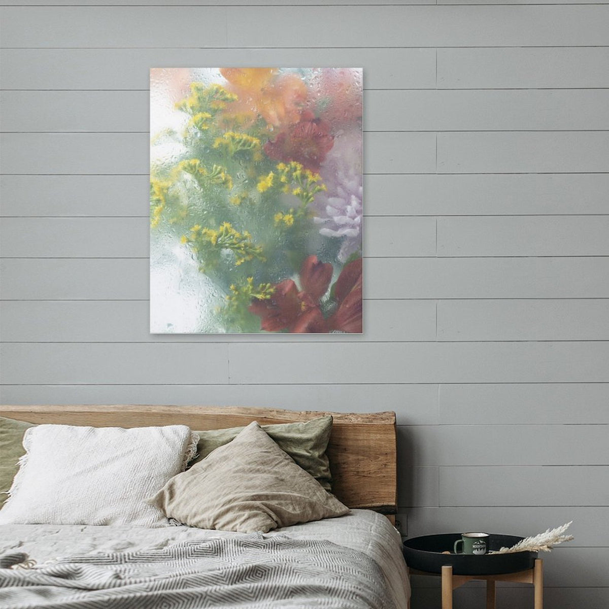 After Rain Floral Shadow Canvas Wall Art - 6