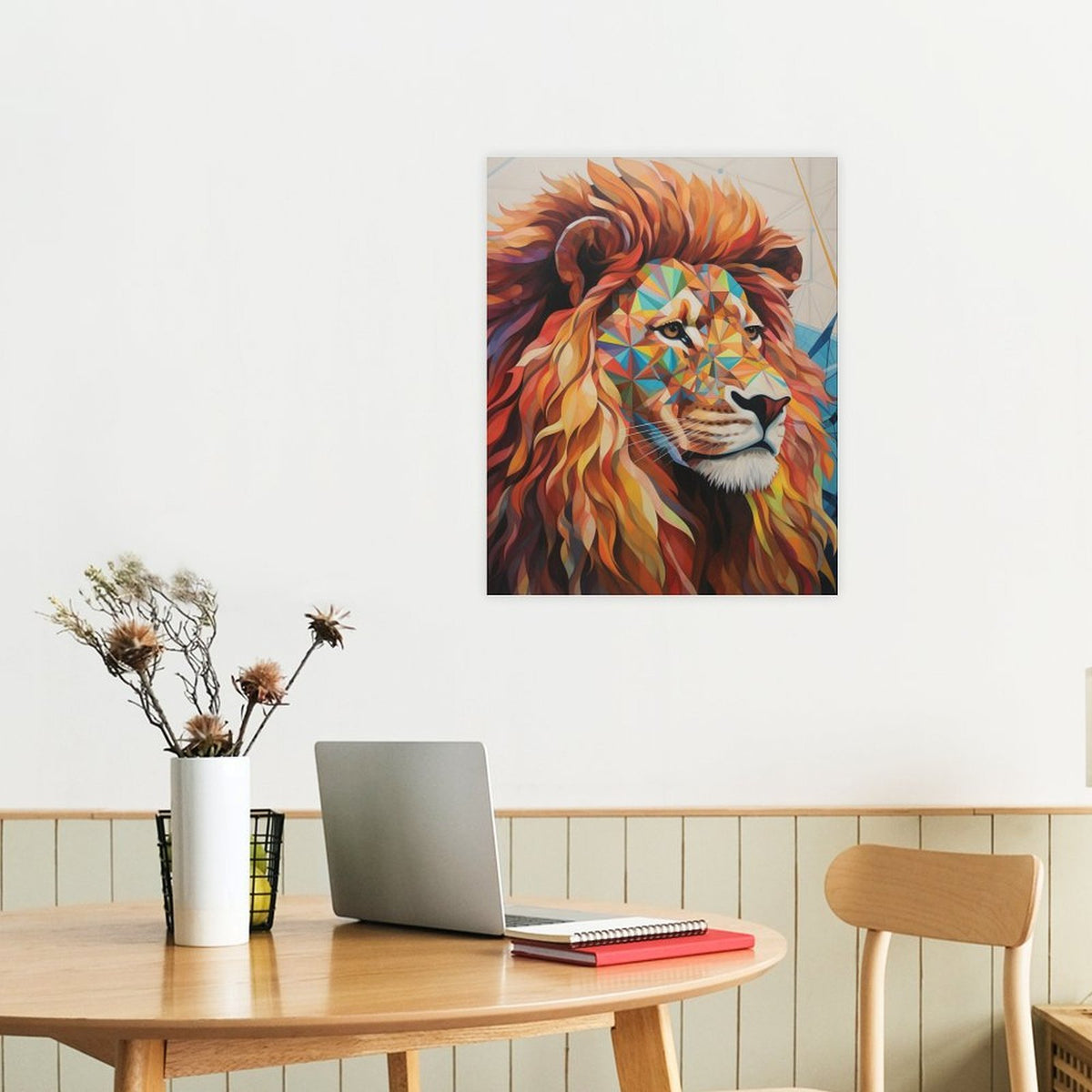Majestic Lion Canvas Wall Art