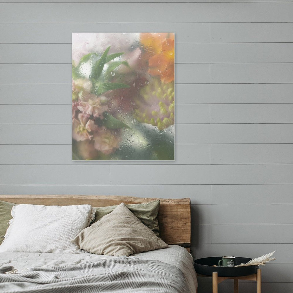 After Rain Floral Shadow Canvas Wall Art - 2