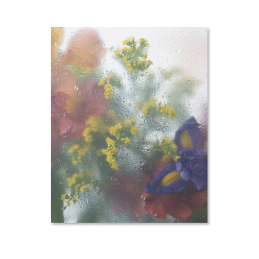 After Rain Floral Shadow Canvas Wall Art - 3