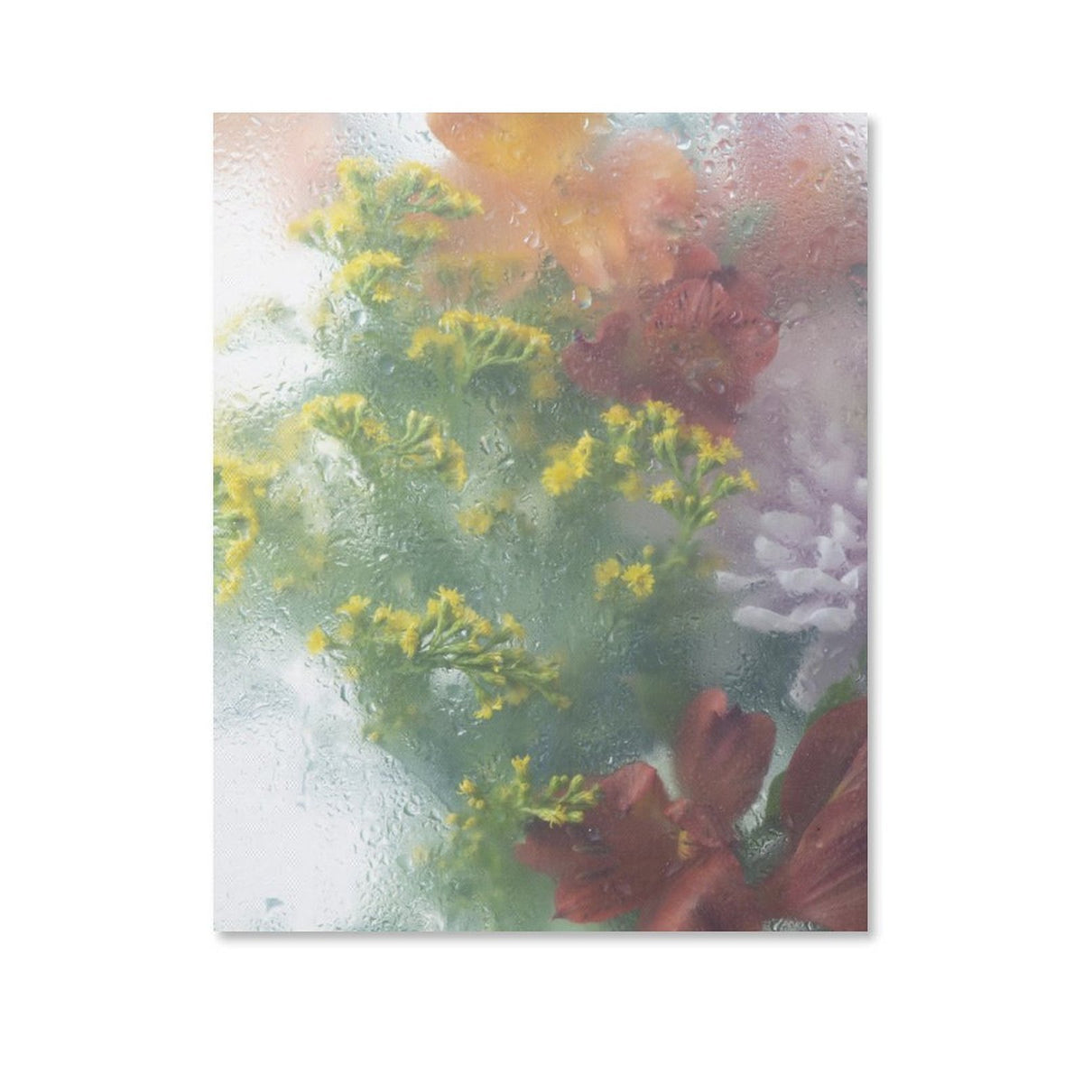 After Rain Floral Shadow Canvas Wall Art - 6
