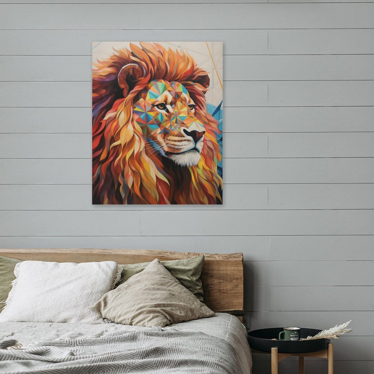 Majestic Lion Canvas Wall Art