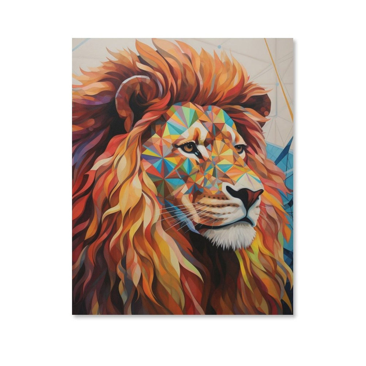 Majestic Lion Canvas Wall Art
